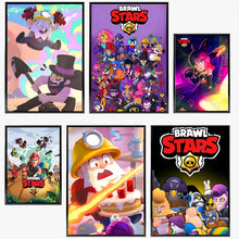 Lade das Bild in den Galerie-Viewer, Brawl Stars Poster Kunstdruck (ohne Rahmen)
