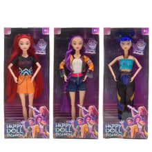 Lade das Bild in den Galerie-Viewer, Zoey, Mira, Geschenkidee für Kinder und Huterx Fans — KPop Demon Hunters Puppen im 3er Set mit Rumi
