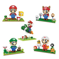 Super Bros Mario Baustein Sets (verschiedene Motive)