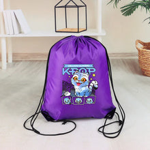Lade das Bild in den Galerie-Viewer, Stylische Hunterix K-Pop Demon Hunters Kordeltasche für Fans
