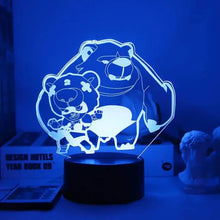 Lade das Bild in den Galerie-Viewer, Brawl Stars Nachtlicht Lampe mit 3D und Farbwechsel Effekt
