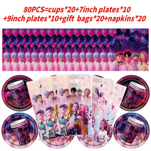 Lade das Bild in den Galerie-Viewer, Kpop Demon Hunter Saja Boys Geburtstags Deko
