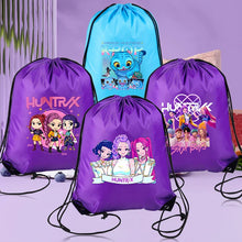 Lade das Bild in den Galerie-Viewer, Stylische Hunterix K-Pop Demon Hunters Kordeltasche für Fans
