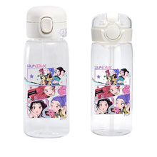 Lade das Bild in den Galerie-Viewer, Praktische Hunterx K-Pop Demon Hunters Wasserflasche für Sport &amp; Alltag – erhältlich in 400 und 600 ml
