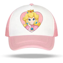 Lade das Bild in den Galerie-Viewer, Farbenfrohe Super Mario Baseball Caps Mützen für Kinder oder Erwachsene
