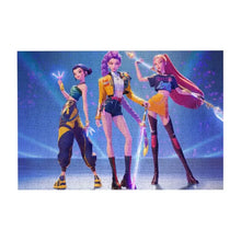 Lade das Bild in den Galerie-Viewer, Hunterix Kpop Demon Hunters Puzzle in vielen Motiven (300/500/1000 Teile)
