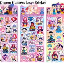Lade das Bild in den Galerie-Viewer, Kpop Demon Hunters Aufkleber Sticker Set Bögen

