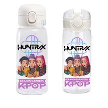Lade das Bild in den Galerie-Viewer, Praktische Hunterx K-Pop Demon Hunters Wasserflasche für Sport &amp; Alltag – erhältlich in 400 und 600 ml
