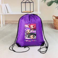 Lade das Bild in den Galerie-Viewer, Stylische Hunterix K-Pop Demon Hunters Kordeltasche für Fans
