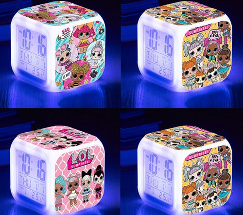 Digitaler LOL Surprise Wecker mit wechselnden Farben kaufen - Pk.toys