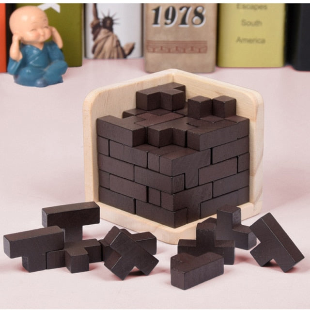 3D Holz und Lern Puzzle kaufen - Pk.toys