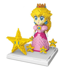 Lade das Bild in den Galerie-Viewer, Prinzessin Peach Baustein Figur (2508 Teile) kaufen - Pk.toys
