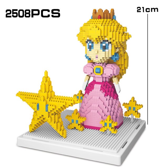 Prinzessin Peach Baustein Figur (2508 Teile) kaufen - Pk.toys