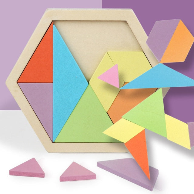 Holzpuzzle Tetris - Pentomino aus Holz kaufen - Pk.toys