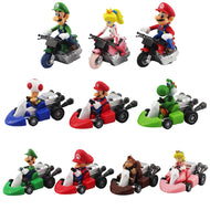 10er Set Super Mario Spiel Autos mit Pullback Funktion kaufen - Pk.toys