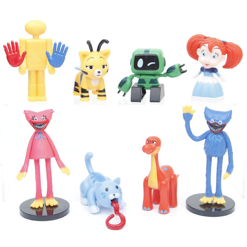 Huggy Wuggy Poppy Playtime Figuren - 8 Stk. im Set kaufen - Pk.toys