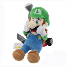 Lade das Bild in den Galerie-Viewer, Super Mario Luigi Stofftier (ca. 18cm) kaufen - Pk.toys
