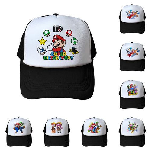 Super Mario Baseball Cap Mütze in vielen Motiven kaufen - Pk.toys