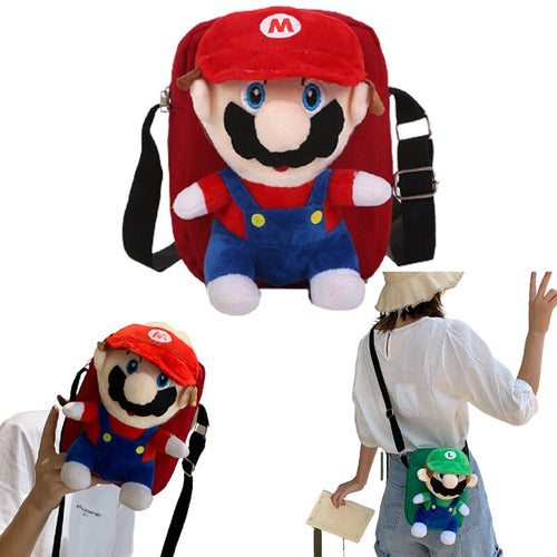 Super Mario oder Luigi Umhängetasche kaufen - Pk.toys