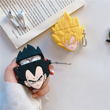 Lade das Bild in den Galerie-Viewer, Dragon Ball Son Goku Vegeta Schutzhülle für AirPods 1 und 2 kaufen - Pk.toys
