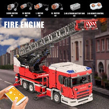 Lade das Bild in den Galerie-Viewer, Technik Baustein Set Feuerwehr Auto mit Fernbedienung (4886 Teile) kaufen - Pk.toys
