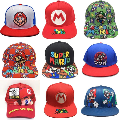 Super Mario Mützen Snapback Caps Baseball Mützen - viele Motive kaufen - Pk.toys