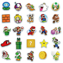 Lade das Bild in den Galerie-Viewer, Super Mario Aufkleber - Sticker im 50er oder 100er Set kaufen - Pk.toys
