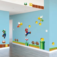 Lade das Bild in den Galerie-Viewer, Super Mario 3D Wandsticker Wand Aufkleber kaufen - Pk.toys
