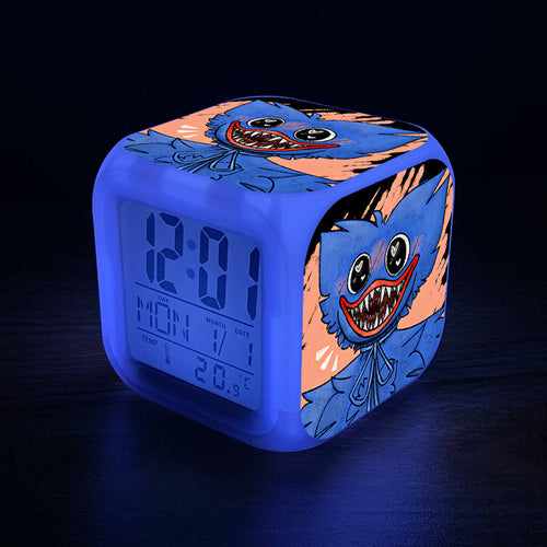Huggy Wuggy Poppy Playtime Digitaler Wecker Uhr in vielen Motiven kaufen - Pk.toys
