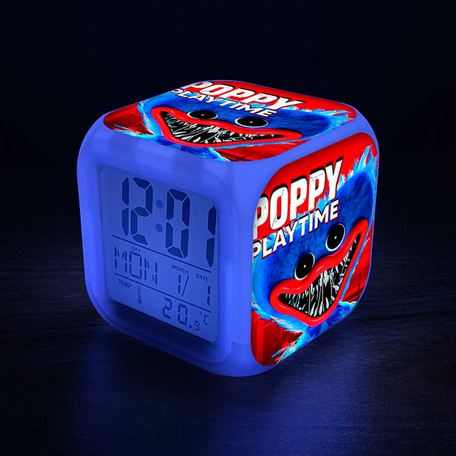Huggy Wuggy Poppy Playtime Digitaler Wecker Uhr in vielen Motiven kaufen - Pk.toys