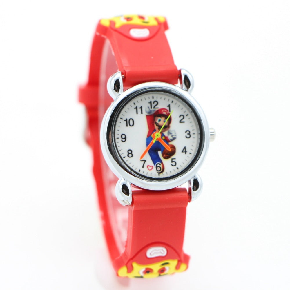 Super Mario Kinder Armbanduhr in verschiedenen Farben kaufen - Pk.toys
