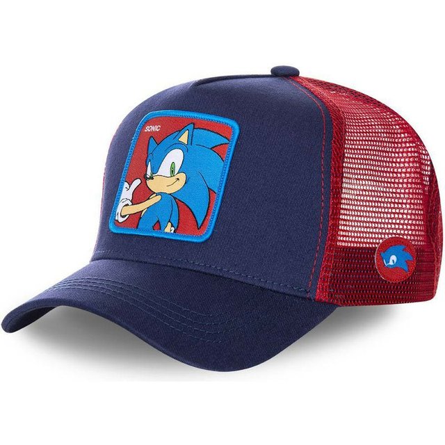 Sonic oder Knuckles Snapback Baseball Cap in 2 Farben kaufen - Pk.toys